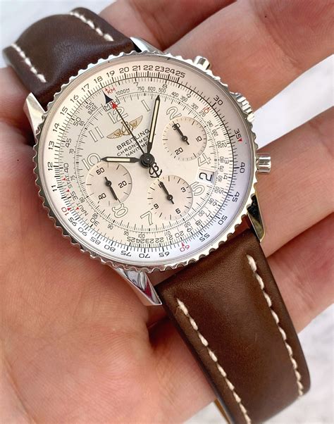 breitling navitimer white rubber|breitling navitimer reviews.